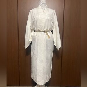 Japanese kimono white  robe